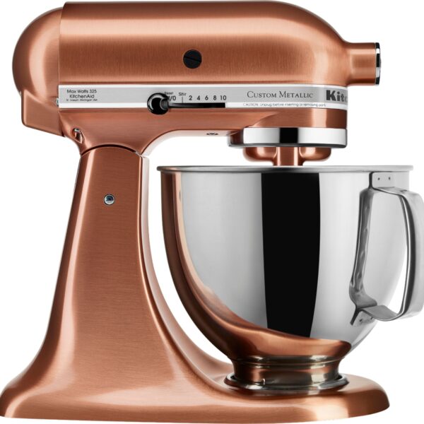 KitchenAid – Custom Metallic Series Tilt-Head Stand Mixer – Satin Copper