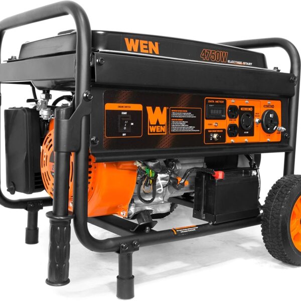 WEN 8000-Watt 120V/240V Dual Fuel Portable Generator, Electric Start, 340cc, Transfer-Switch and RV-Ready with CO Watchdog (DF8000X)