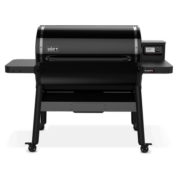 Weber Grills SmokeFire Sear+ ELX6 36-Inch Wi-Fi Enabled Wood Fired Pellet Grill – Black